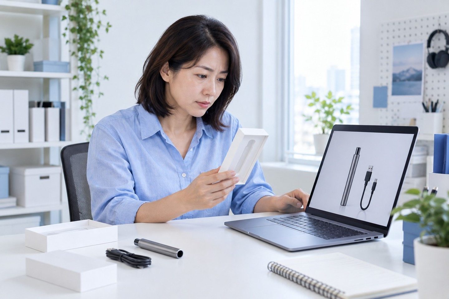 태블릿과 노트북으로 업무를 확인하는 여성 — 카드 PG사 수수료 계약 기간계약 기간, 끝나는 날부터 찾아요. 연락 주시면 넘어올 달을 같이 골라 드립니다.